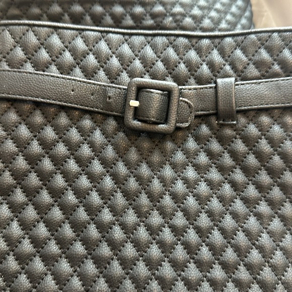 Knee High Leather Boots Jeffrey Campbell Black Quilted size 11 - Picture 6 of 8